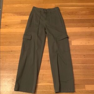 Olive Green Cargo Pants